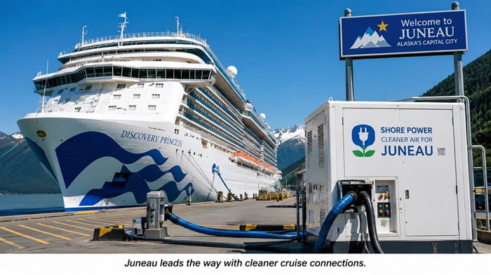 Princess Cruises Marks 25 Years of Juneau Shore Power Legacy