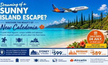 New Caledonia Sale Heats Up from $589 Return