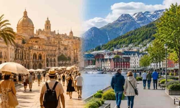 European Heatwave Sends Holidaymakers North