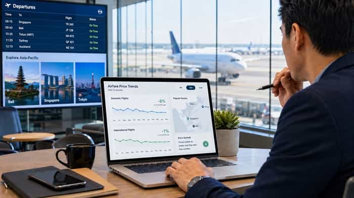 KAYAK Dashboard Reveals Airfare Bargains Ahead
