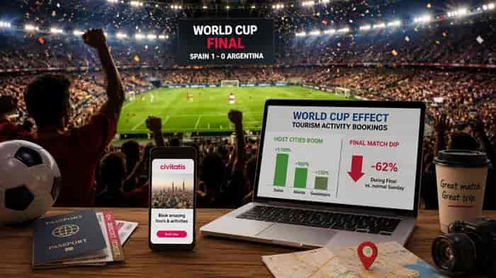 World Cup Tourism Bookings Surge Then Stall for Grand Final!