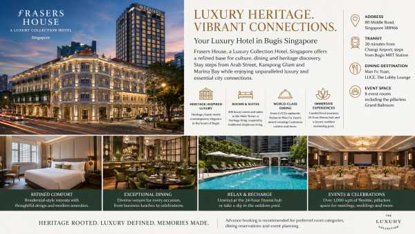 Best Hotel in Bugis for Culture and Heritage