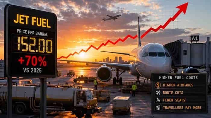 Jet Fuel Shock Sends Airfares and Airline Costs Soaring