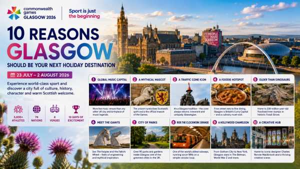 10 Reasons to Visit Glasgow During the Commonwealth Games