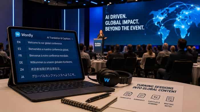 AI Translation Gives Events a Global Multilingual Afterlife!