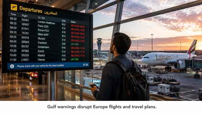 Middle East Warnings Rattle Europe Flights and ATM