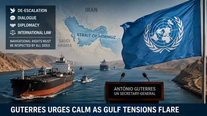 Gulf Crisis: Guterres Urges Diplomacy Before War Returns