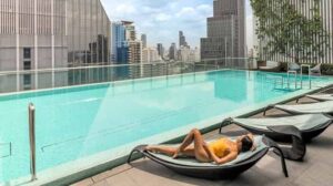 Hilton’s rooftop romance makes Bangkok luxury look effortless.