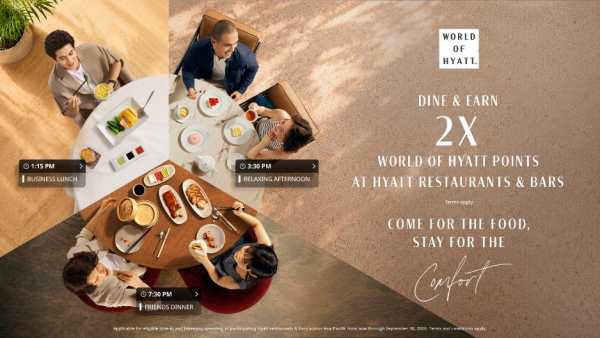 Hyatt Asia Pacific Celebrates Everyday Dining Moments