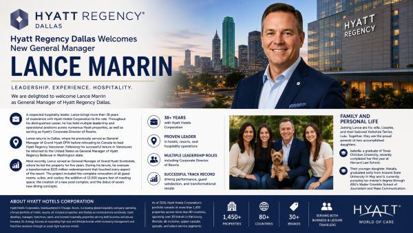 Hyatt Regency Dallas Welcomes Lance Marrin as GM