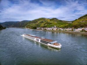 Longship Gymir Rhine River Town Germany