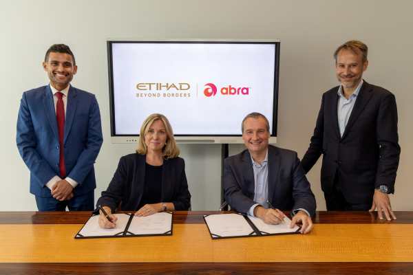 MOU signing between Abra Group and Etihad Airways