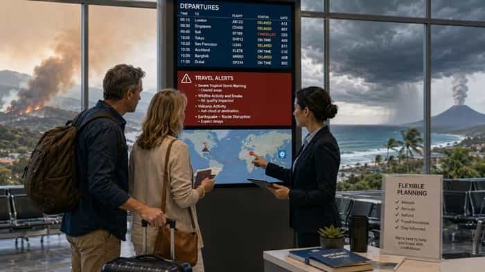 Natural Disaster Fears Reshape International Travel Planning