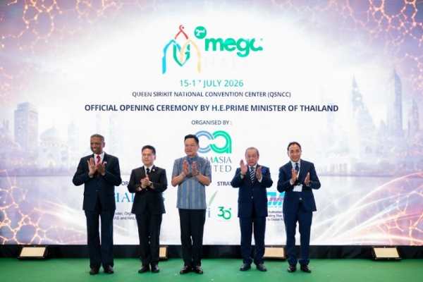 MEGA HALAL Bangkok 2026 Opens with Royal Backing