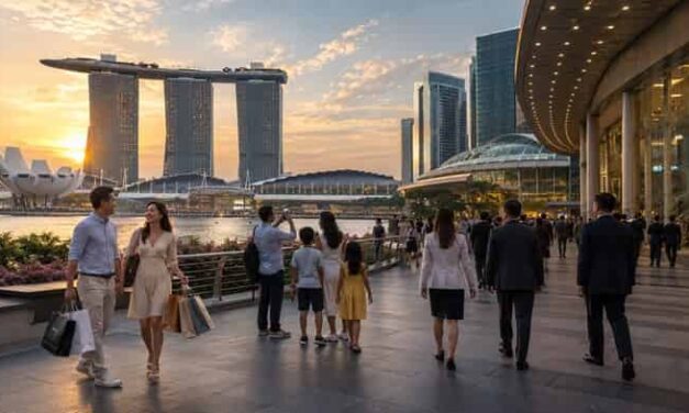 Singapore Tourism Receipts Climb While Visitor Arrivals Cool