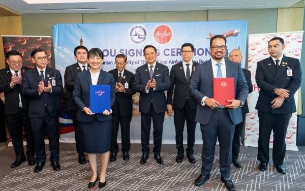 TAT and AirAsia Group sign three-year tourism partnership