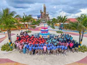 Team celebrates Celebration Key's first year anniversary