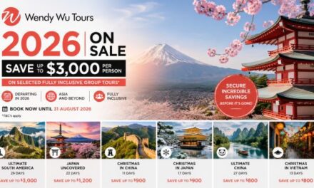 Save Up to $3,000 on 2026 Wendy Wu Tours