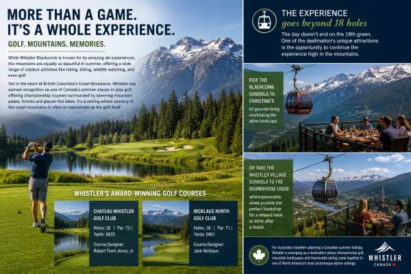 Whistler Golf & Gondolas: Canada’s Alpine Ace
