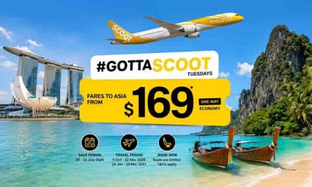 Scoot Asia Sale Sends Winter Packing With $169 Fares