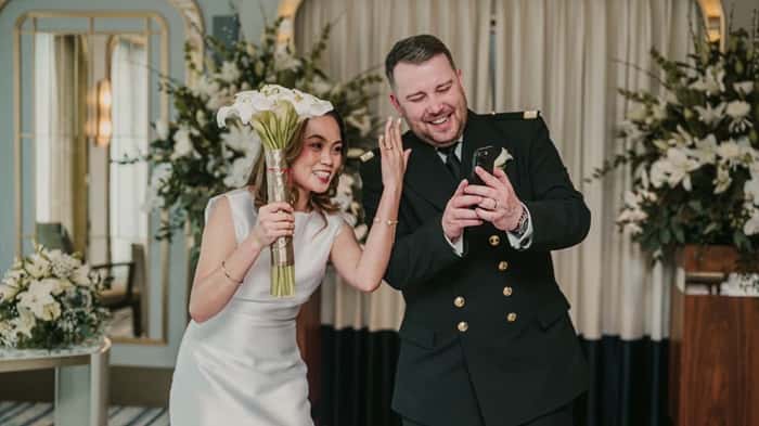 P&O Cruises Love Story Makes Waves With Iona Wedding at Sea!