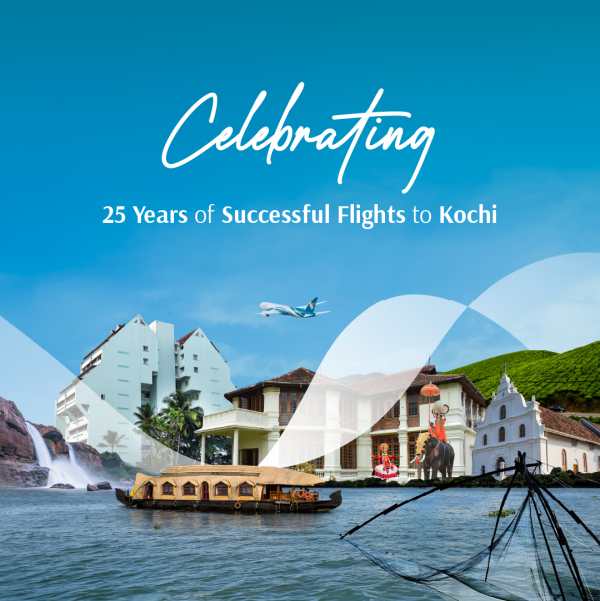 Oman Air Celebrates 25 Years of Muscat–Kochi Flights