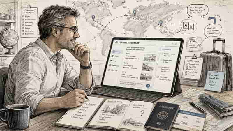 AI Travel Planning Jumps 64% as Traveller Doubts Keep Fading