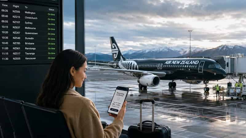 Air New Zealand Reliability Soars as Rebooking Gets Faster