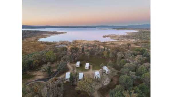 Dam, That’s Beautiful: Copeton Unveils New Camping Pods