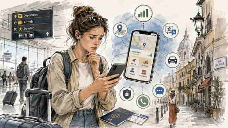 Mobile Data Becomes Safety Net for Aussie Travellers