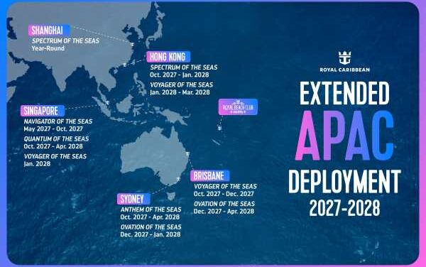 Royal Caribbean Charts Epic Asia Adventures for 2028