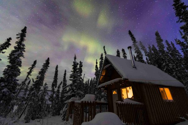 Yukon Aurora Island Escape Lights Up the Wild