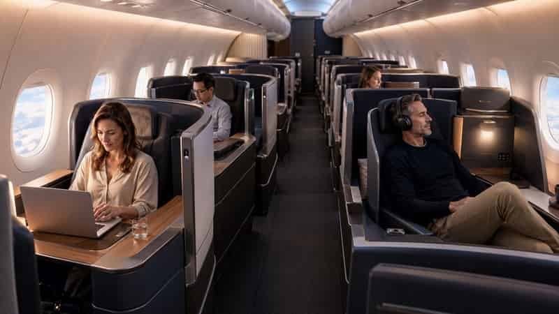 Business Class Bookings Soar 19% as Cabins Go Luxe