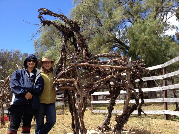 Finished sculpture