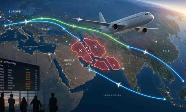 Middle East Airspace Crisis Redraws Global Travel