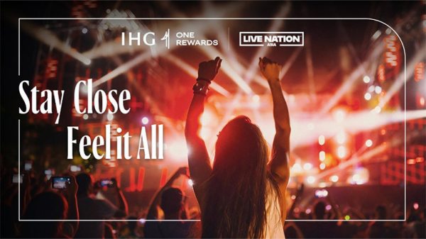 IHG One Rewards Rocks Asia With Live Nation Concert Perks