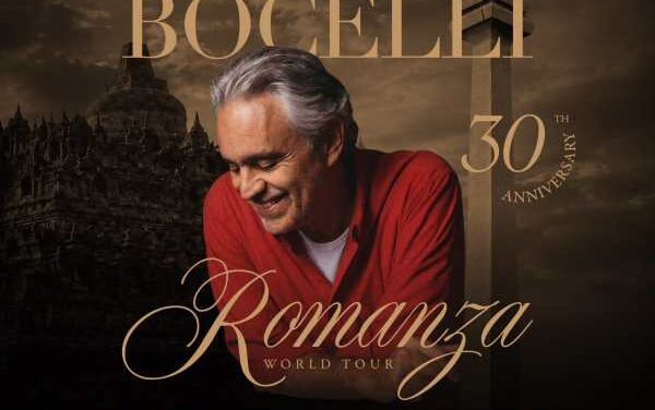 Andrea Bocelli Brings Romanza 30th Tour to Indonesia