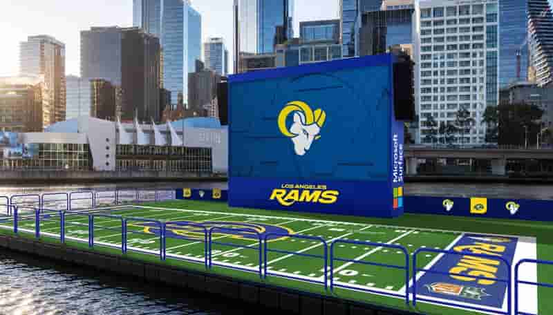 LA Rams Ignite Melbourne Ahead of Historic NFL Game