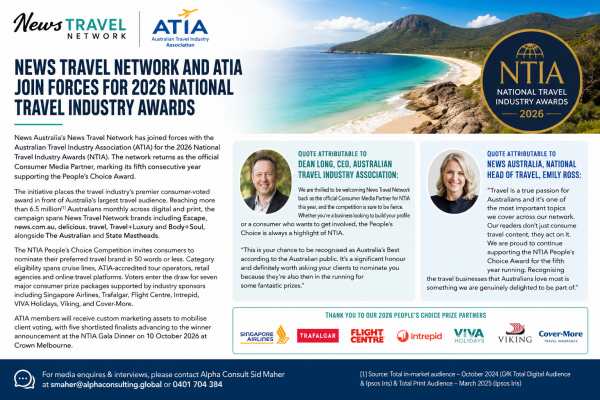 News Travel Network and ATIA Unite for NTIA People’s Choice