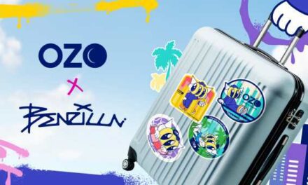 OZO and Benzilla Pack Good Vibes Into Luggage Art