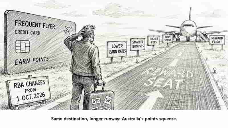 Frequent Flyer Points Face Australia’s Great Rewards Squeeze