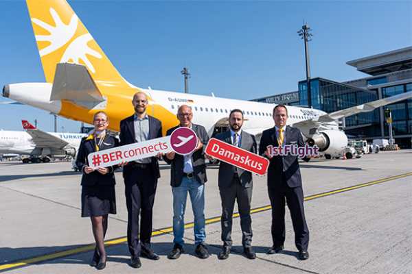 SUNDAIR Takes Off with New Berlin–Damascus Route