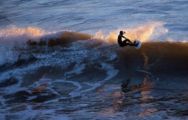 Surfing, Inch Beach, Dingle Peninsula, Co. Kerry