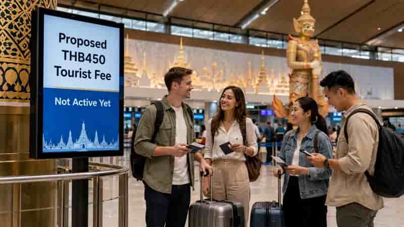 Thailand’s THB450 Tourist Fee Moves Closer to Take-Off