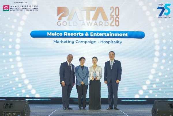Melco Strikes Gold Again at PATA Awards 2026