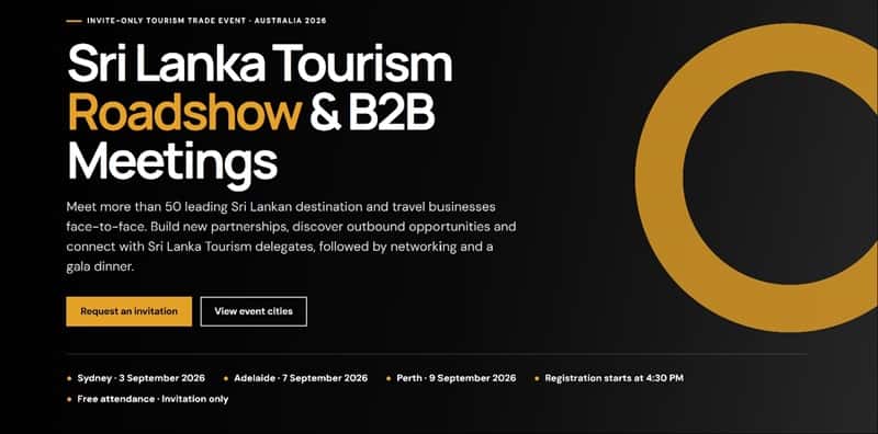 Sri Lanka Tourism Roadshow Brings 50+ to Australia
