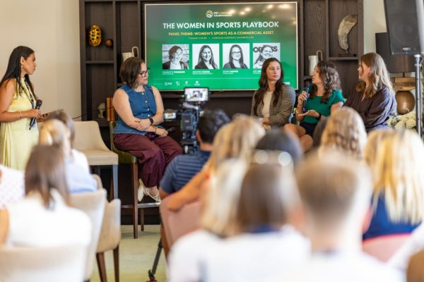 The Women’s Sports Playbook panel took place at Centurion Club during the PIF London Championship