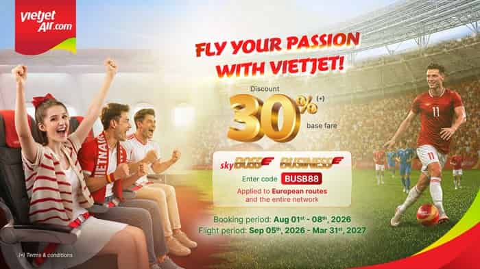 Vietjet Double Day Unleashes $199 Vietnam Fares