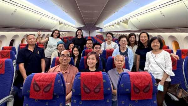 Scoot Celebrates Heroes on Spider-Man Themed Flight