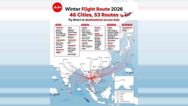 AirAsia’s High Season Takes Off on 53 Don Mueang Routes